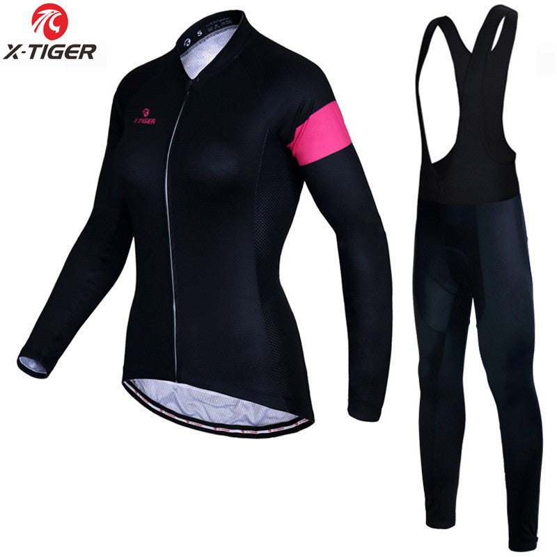 X | Damen Langarm-Radsport-Set