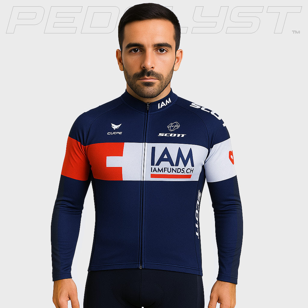 Langärmliges professionelles Radsport-Set Ready