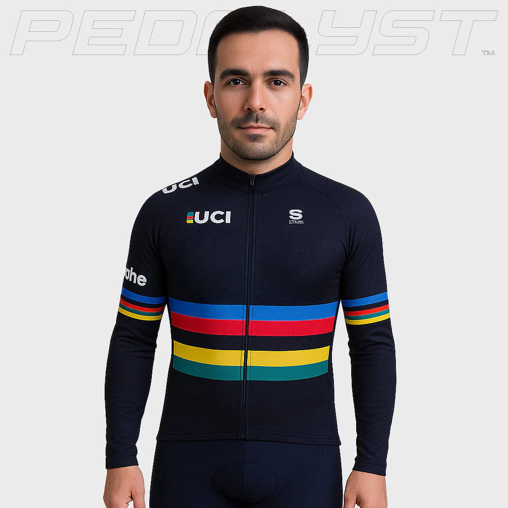 Langarm-Radsport-Bekleidungs-Professionelles Set