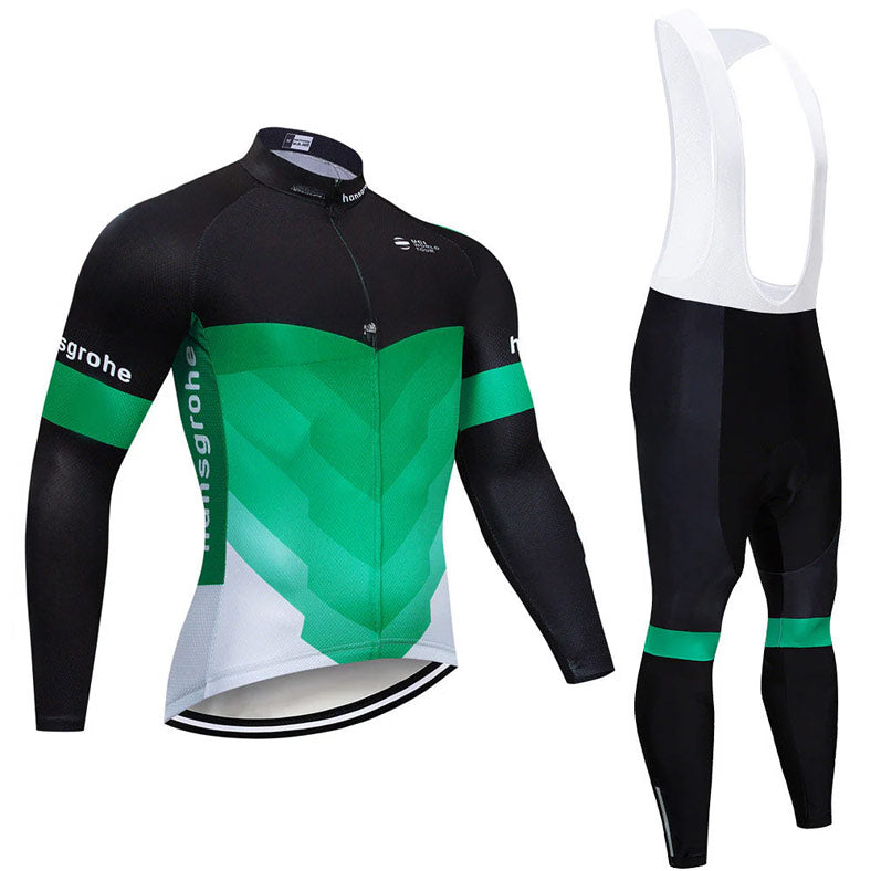 Langarm-Radsport-Bekleidungs-Professionelles Set