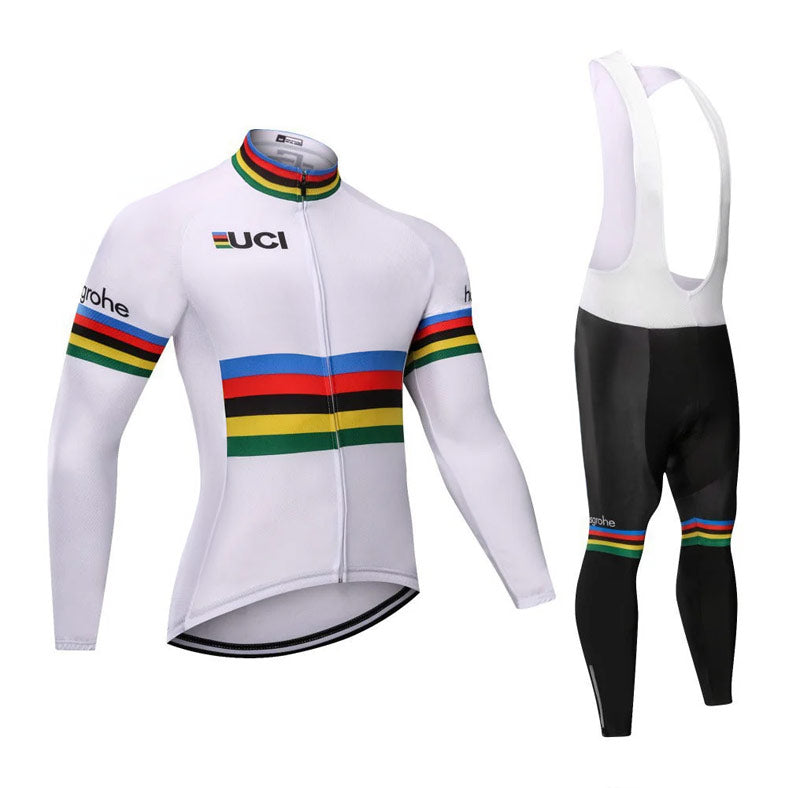 Langarm-Radsport-Bekleidungs-Professionelles Set