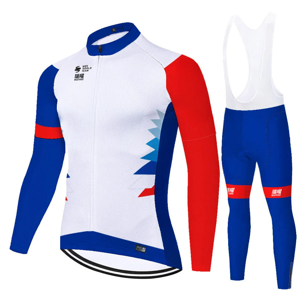 Langarm-Professionelles Radsport-Set