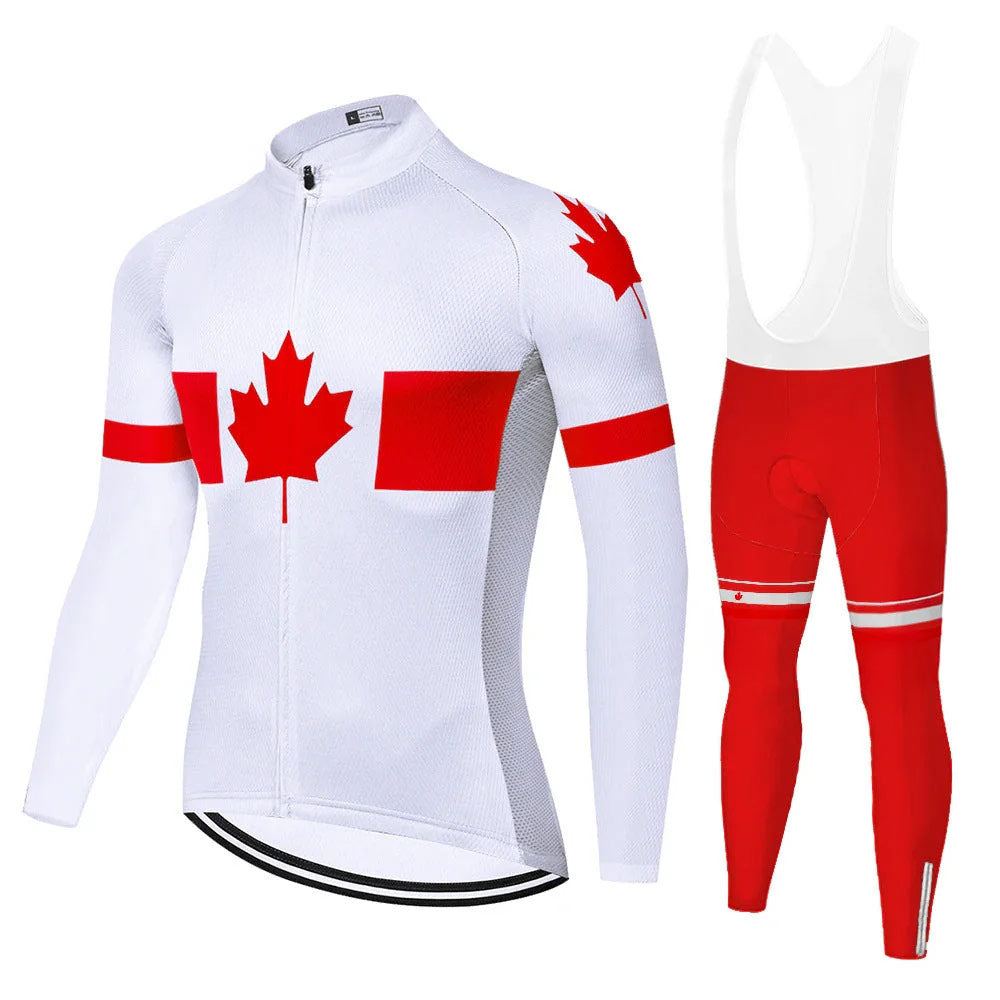 Langarm-Professionelles Radsport-Set