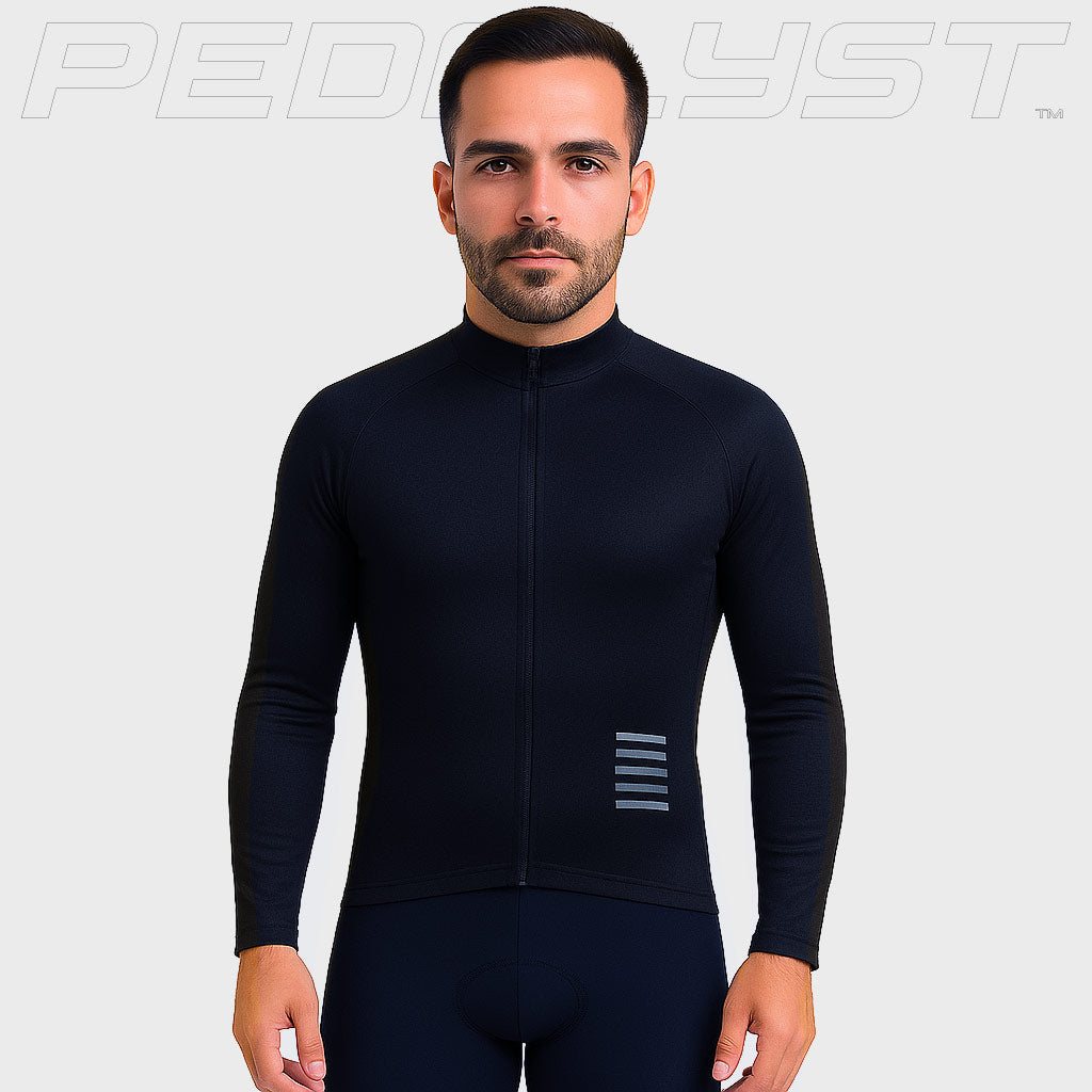 P | Professionelles Langarm-Radsport-Set