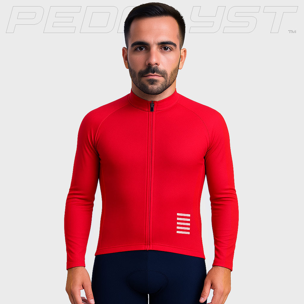 P | Professionelles Langarm-Radsport-Set