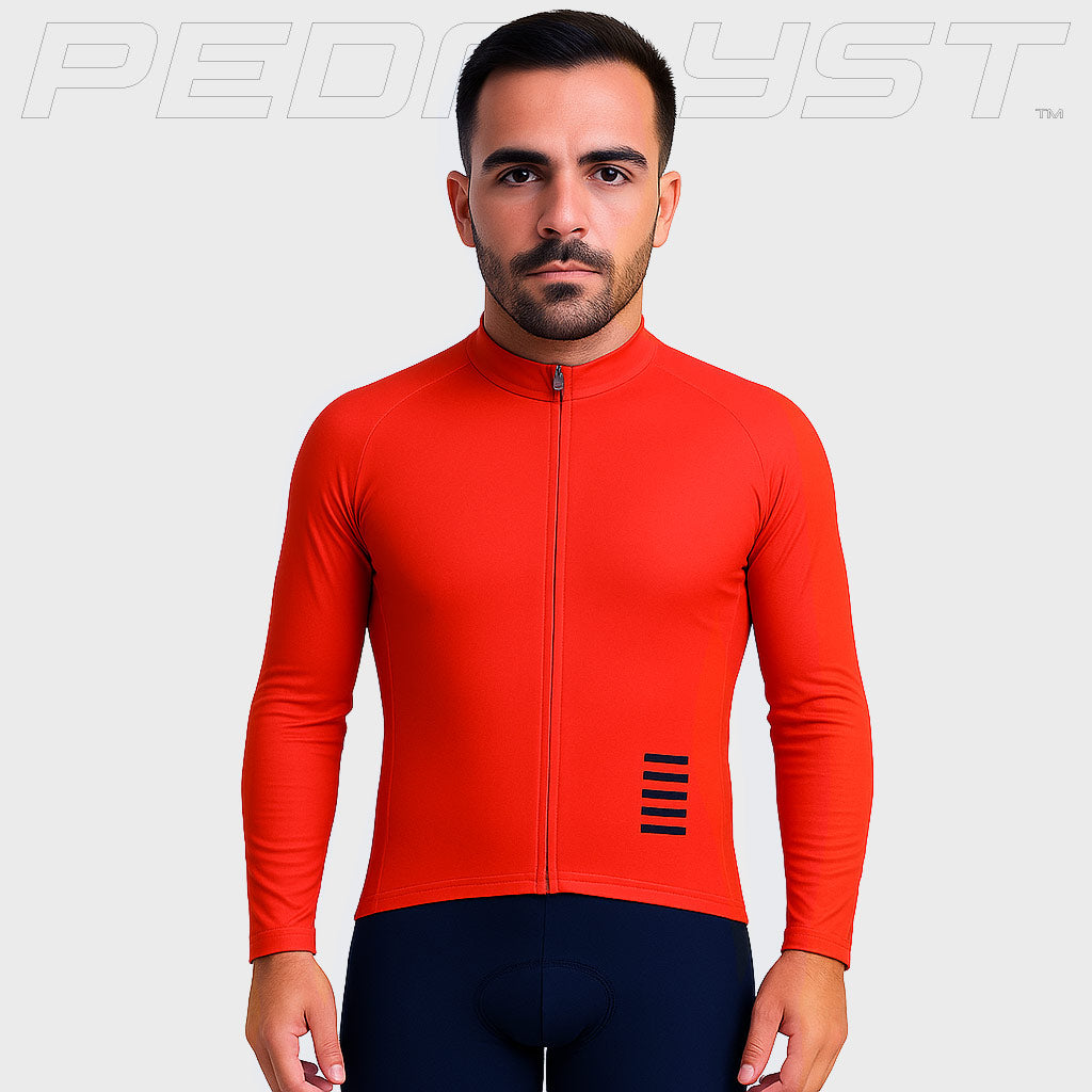 P | Professionelles Langarm-Radsport-Set