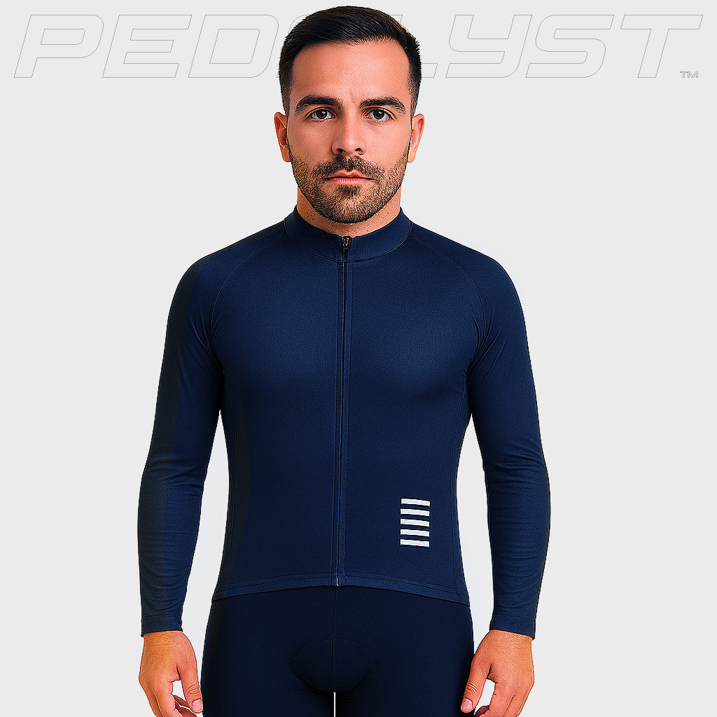 P | Professionelles Langarm-Radsport-Set