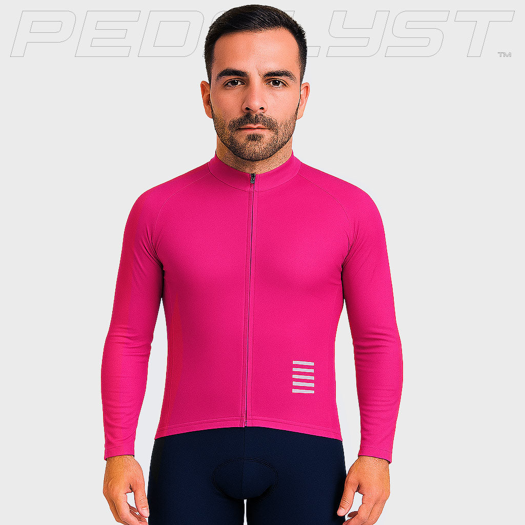 P | Professionelles Langarm-Radsport-Set